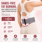 Portable electric fascia ring massager designed for full body muscle recovery, relaxation and deep tissue relief