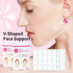 V Lift Face Tape Stickers – 40PCS